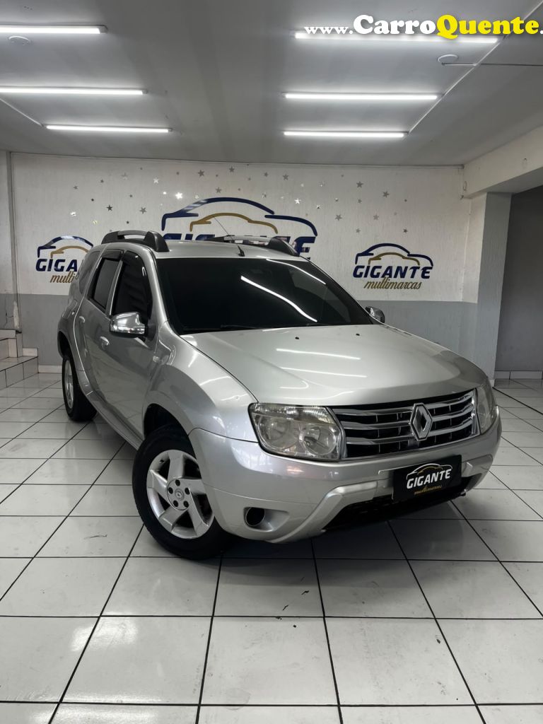 RENAULT   DUSTER DYNAMIQUE 2.0 FLEX 16V AUT.   PRATA 2013 2.0 FLEX - Loja