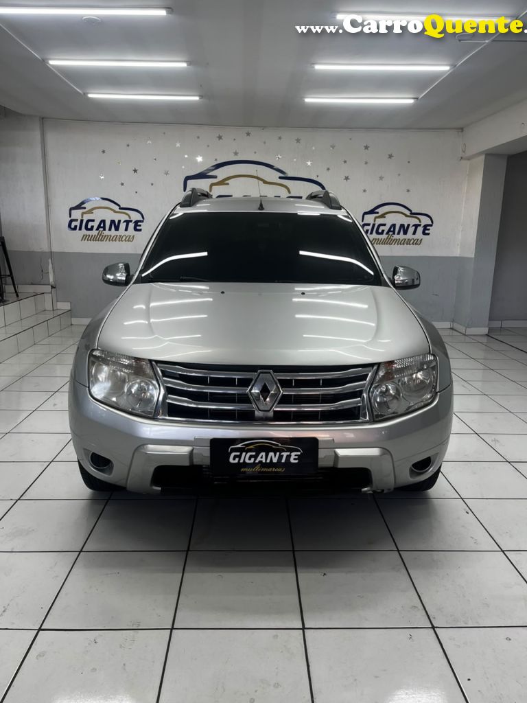 RENAULT   DUSTER DYNAMIQUE 2.0 FLEX 16V AUT.   PRATA 2013 2.0 FLEX - Loja