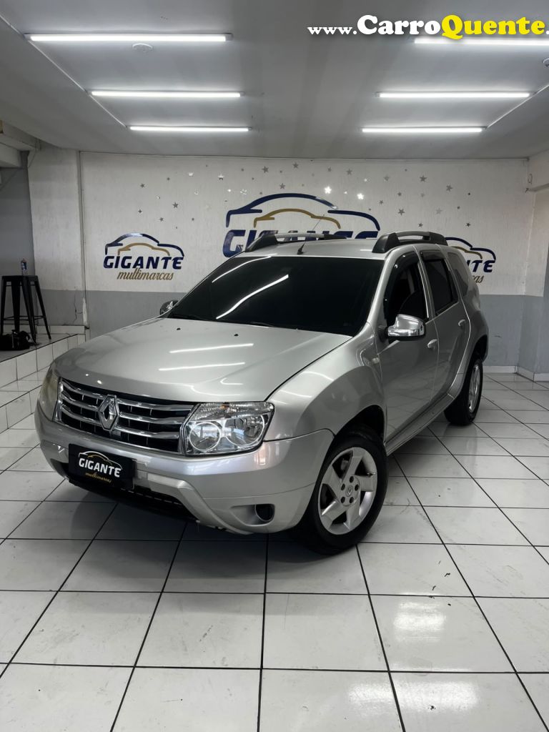 RENAULT   DUSTER DYNAMIQUE 2.0 FLEX 16V AUT.   PRATA 2013 2.0 FLEX - Loja