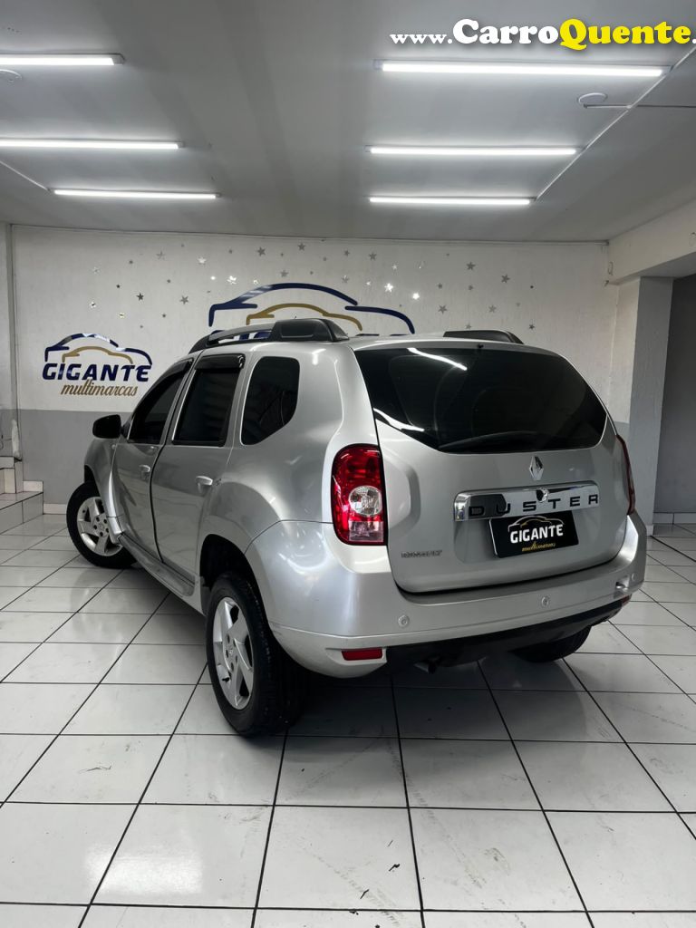 RENAULT   DUSTER DYNAMIQUE 2.0 FLEX 16V AUT.   PRATA 2013 2.0 FLEX - Loja