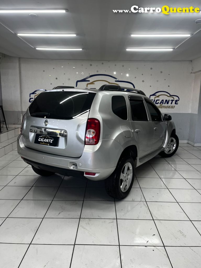 RENAULT   DUSTER DYNAMIQUE 2.0 FLEX 16V AUT.   PRATA 2013 2.0 FLEX - Loja