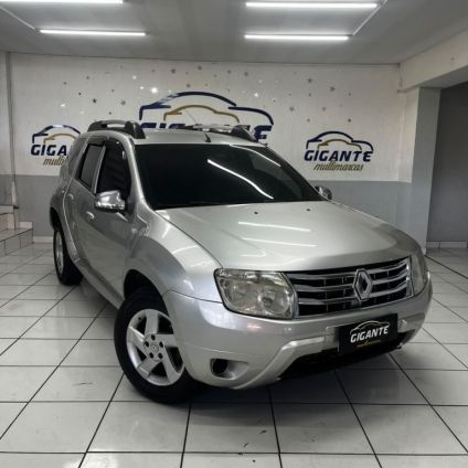 RENAULT   DUSTER DYNAMIQUE 2.0 FLEX 16V AUT.   PRATA 2013 2.0 FLEX