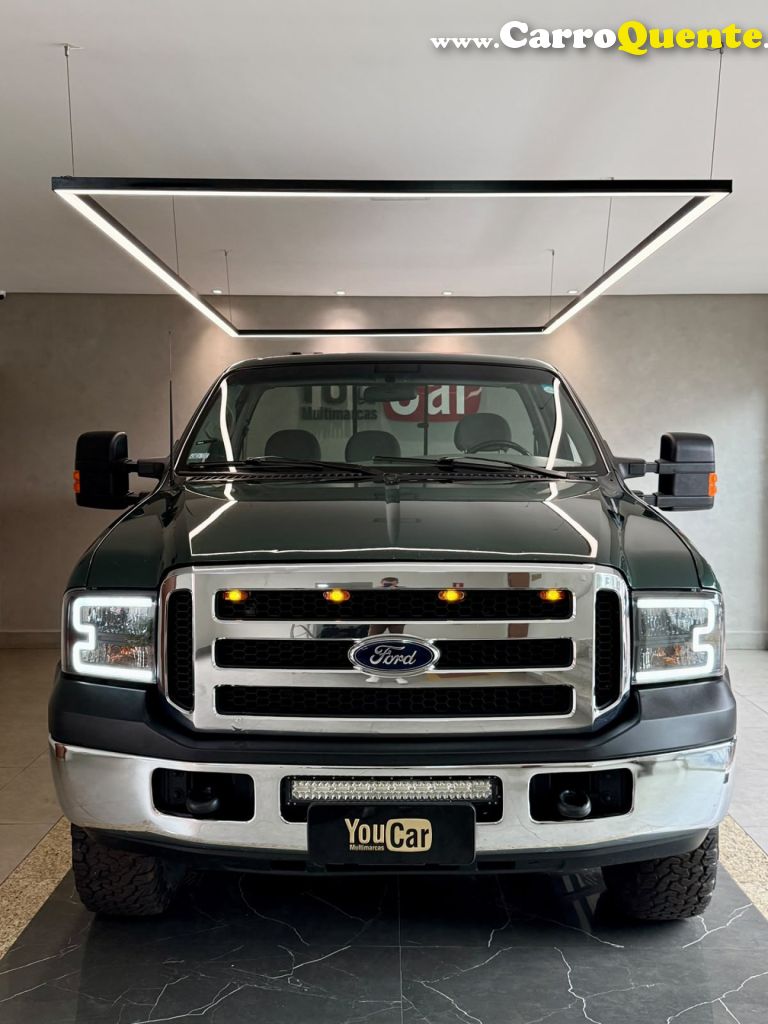 FORD   F-250 XLT 3.9 4X2 DIESEL TB   VERDE 2008 3.9 DIESEL - Loja