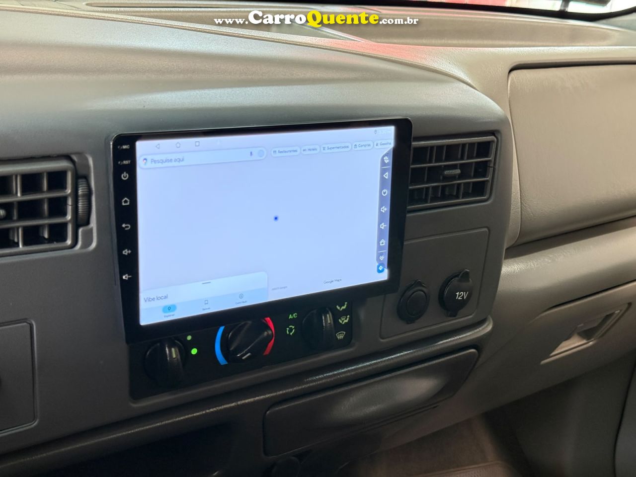 FORD   F-250 XLT 3.9 4X2 DIESEL TB   VERDE 2008 3.9 DIESEL - Loja