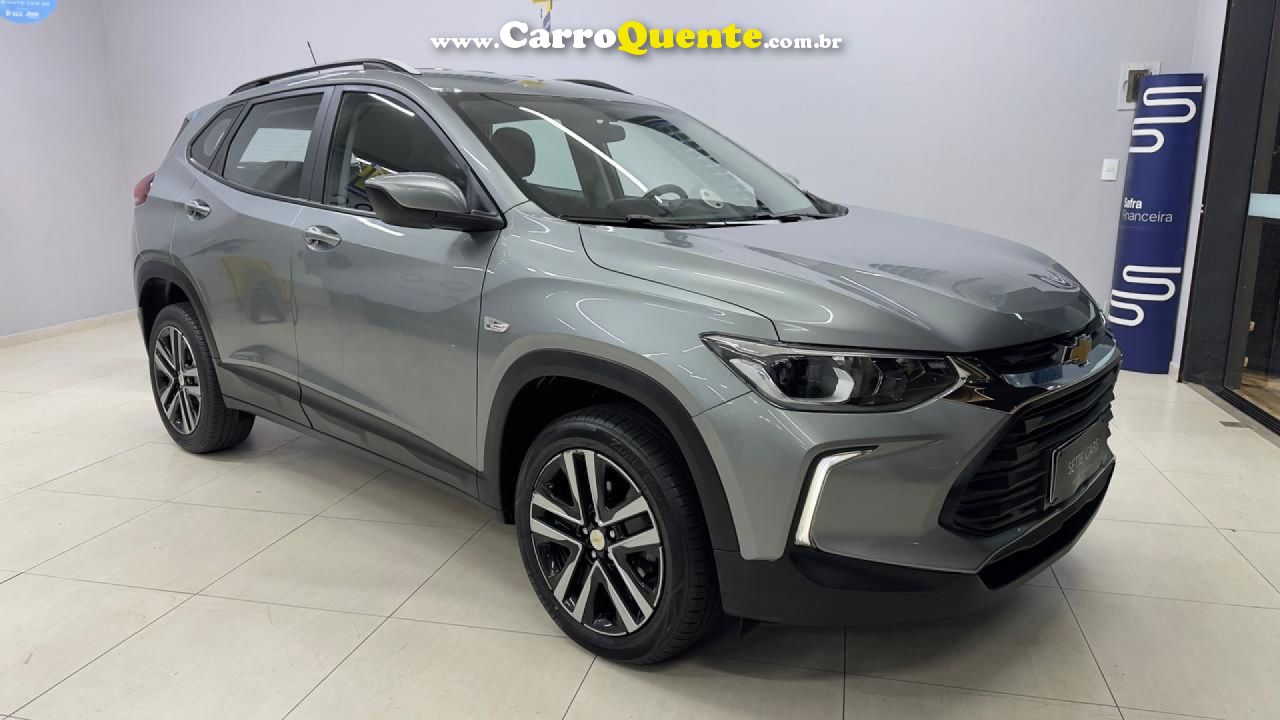 CHEVROLET   TRACKER LT 1.0 TURBO 12V FLEX AUT.   PRATA 2024 1.0 FLEX - Loja