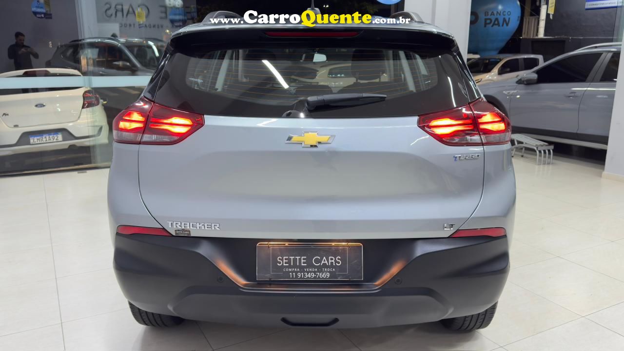 CHEVROLET   TRACKER LT 1.0 TURBO 12V FLEX AUT.   PRATA 2024 1.0 FLEX - Loja