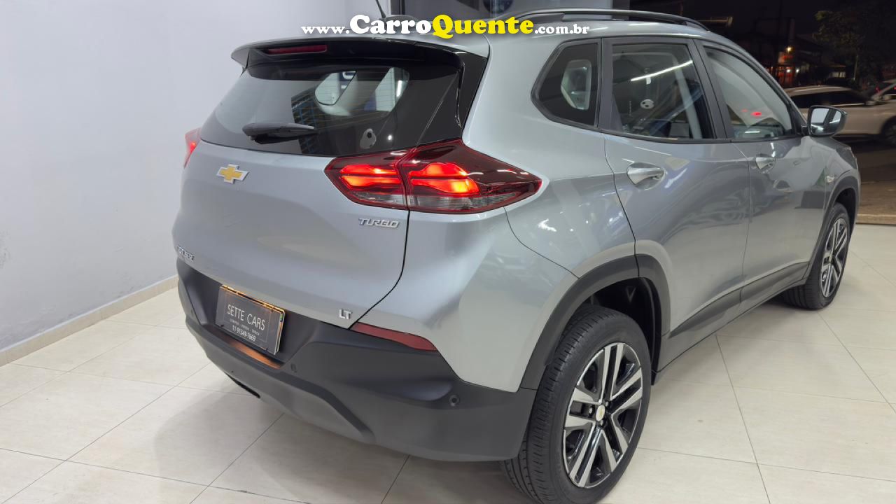 CHEVROLET   TRACKER LT 1.0 TURBO 12V FLEX AUT.   PRATA 2024 1.0 FLEX - Loja