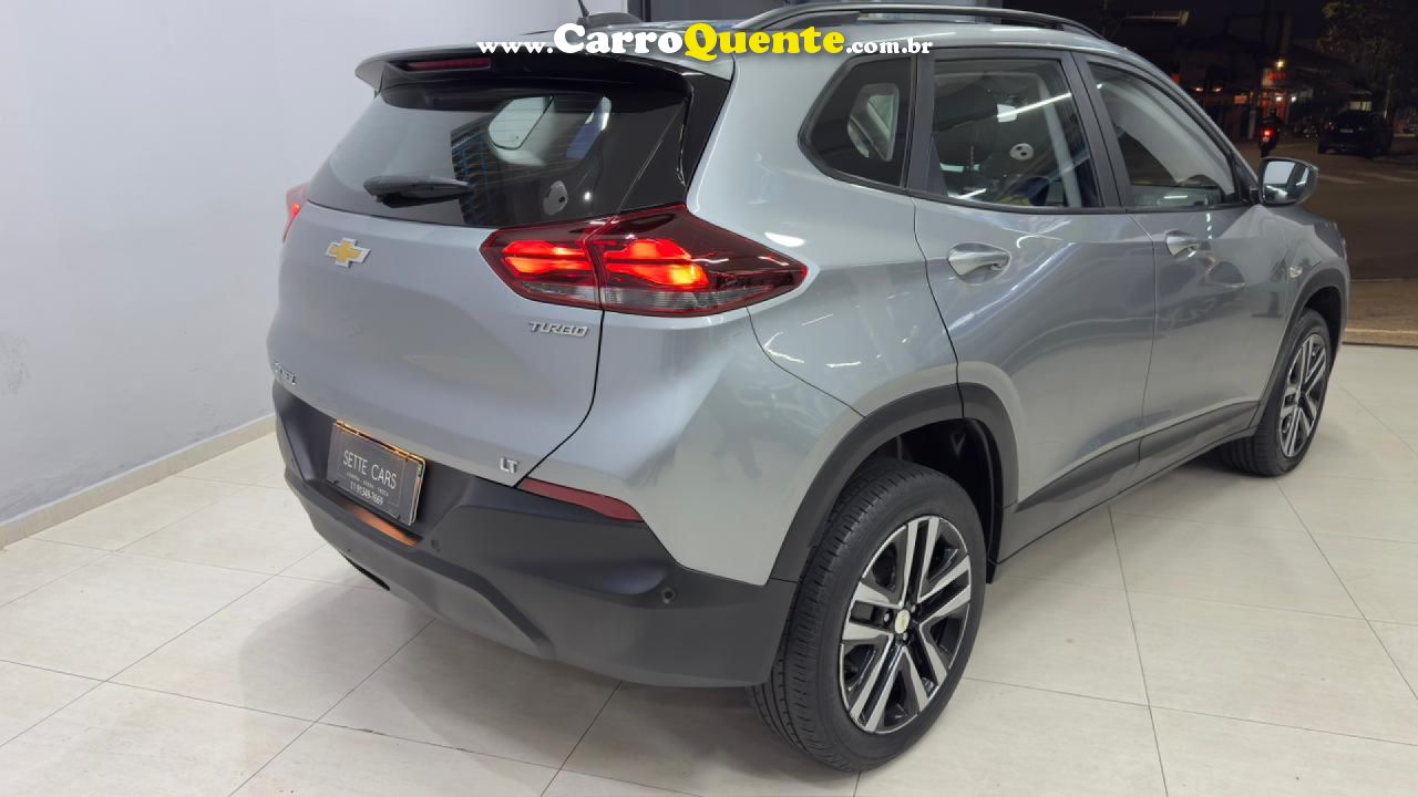 CHEVROLET   TRACKER LT 1.0 TURBO 12V FLEX AUT.   PRATA 2024 1.0 FLEX - Loja