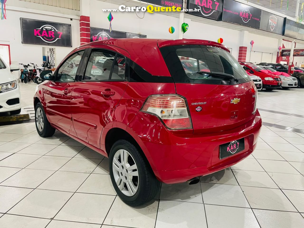CHEVROLET   AGILE LTZ 1.4 MPFI 8V FLEXPOWER 5P   VERMELHO 2011 1.4 FLEX - Loja
