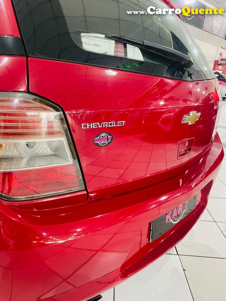 CHEVROLET   AGILE LTZ 1.4 MPFI 8V FLEXPOWER 5P   VERMELHO 2011 1.4 FLEX - Loja