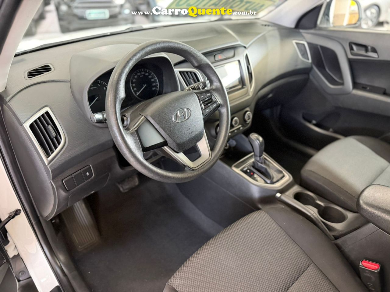 HYUNDAI   CRETA ATTITUDE 1.6 16V FLEX AUT.   BRANCO 2019 1.6 FLEX - Loja