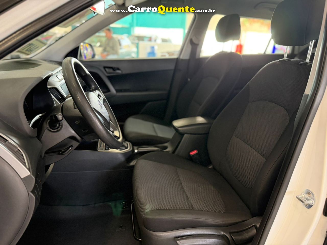 HYUNDAI   CRETA ATTITUDE 1.6 16V FLEX AUT.   BRANCO 2019 1.6 FLEX - Loja