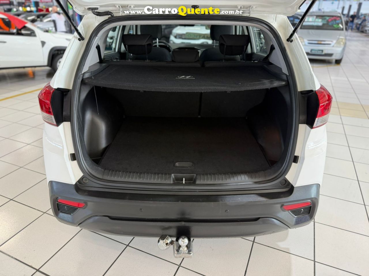 HYUNDAI   CRETA ATTITUDE 1.6 16V FLEX AUT.   BRANCO 2019 1.6 FLEX - Loja
