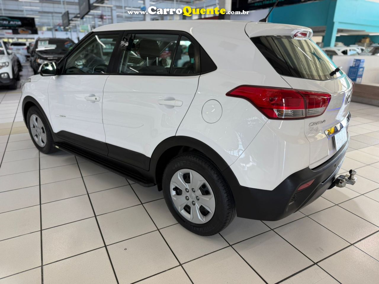 HYUNDAI   CRETA ATTITUDE 1.6 16V FLEX AUT.   BRANCO 2019 1.6 FLEX - Loja