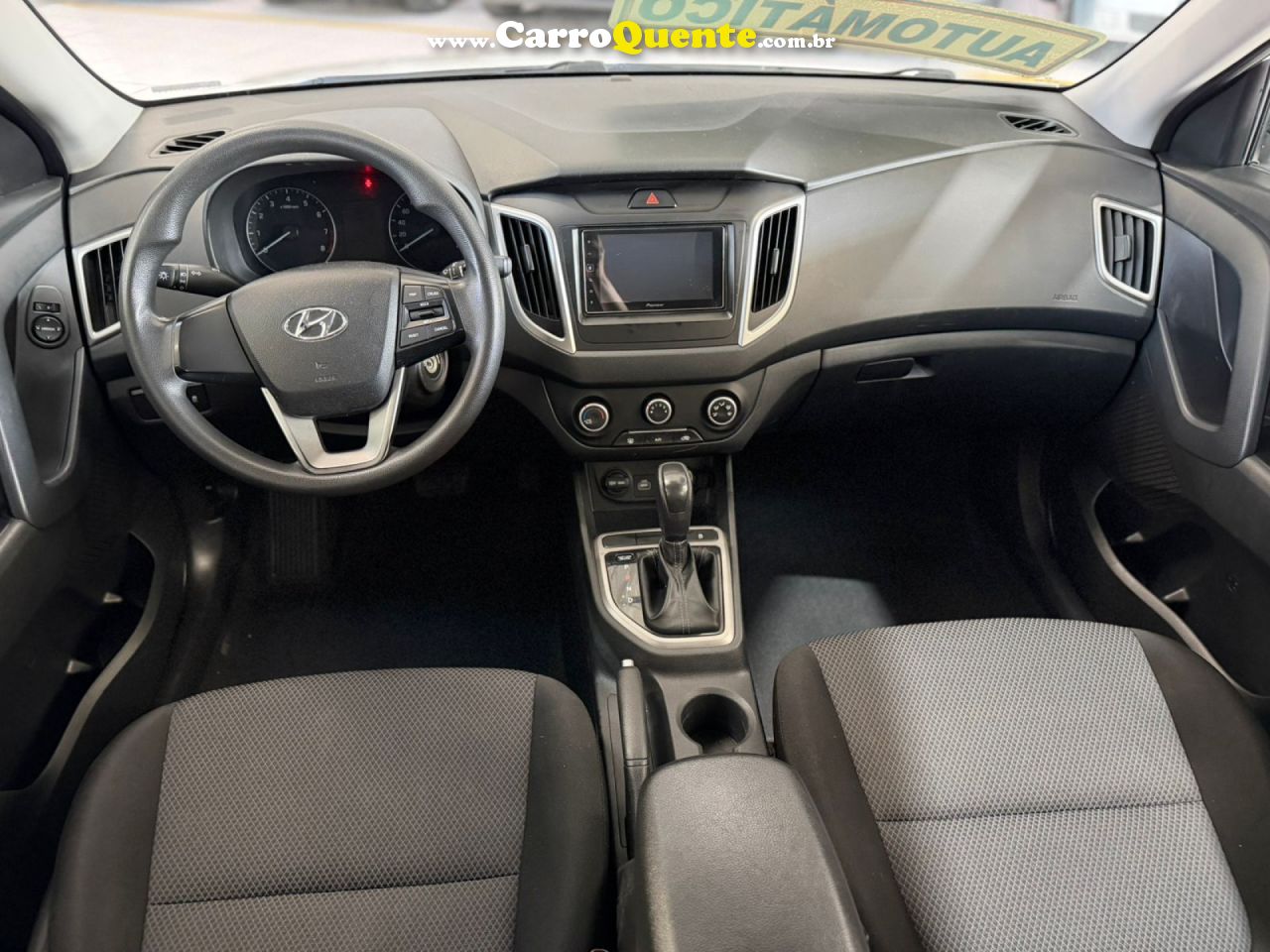 HYUNDAI   CRETA ATTITUDE 1.6 16V FLEX AUT.   BRANCO 2019 1.6 FLEX - Loja