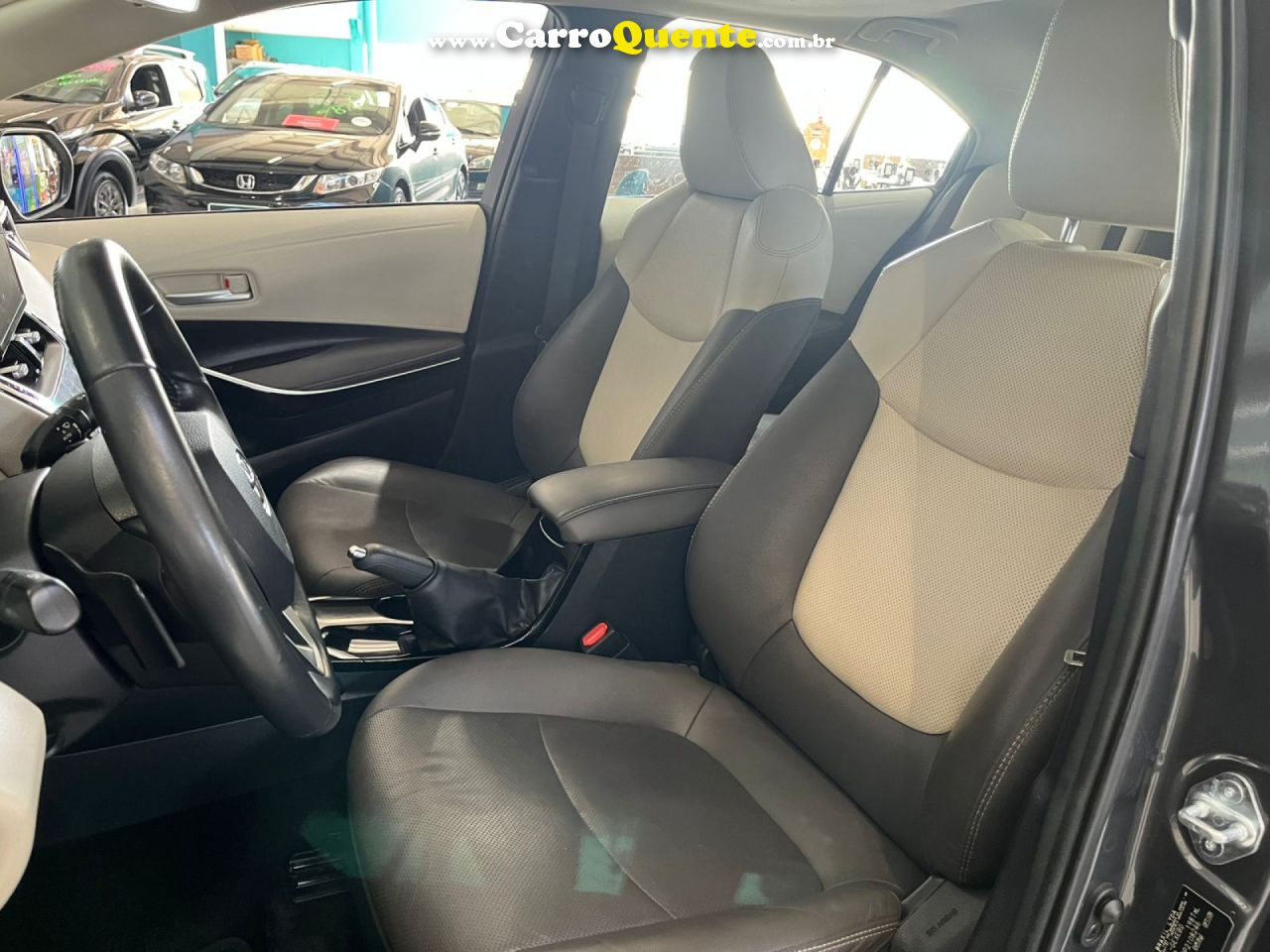 TOYOTA   COROLLA ALTISA.PREMIU. 2.0 FLEX 16V AUT   CINZA 2023 2.0 FLEX - Loja