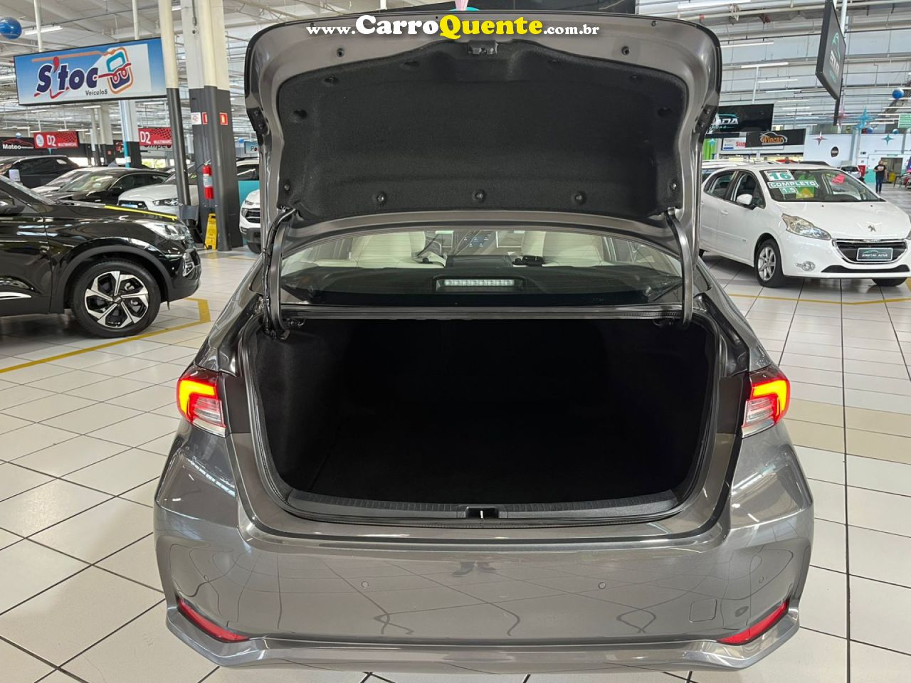 TOYOTA   COROLLA ALTISA.PREMIU. 2.0 FLEX 16V AUT   CINZA 2023 2.0 FLEX - Loja