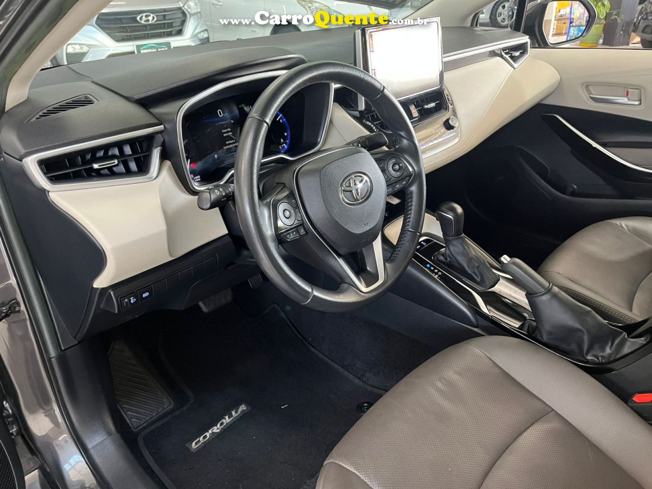 TOYOTA   COROLLA ALTISA.PREMIU. 2.0 FLEX 16V AUT   CINZA 2023 2.0 FLEX - Loja