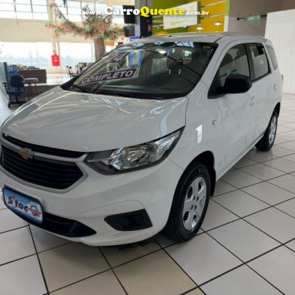 CHEVROLET   SPIN LS 1.8 8V ECONO.FLEX 5P MEC.   BRANCO 2024 1.8 FLEX