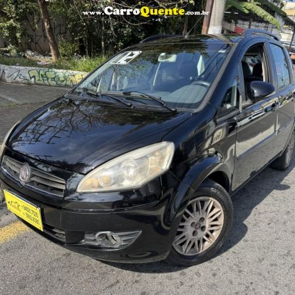 FIAT   IDEA ESSENCE 1.6 FLEX 16V 5P   PRETO 2012 1.6 FLEX