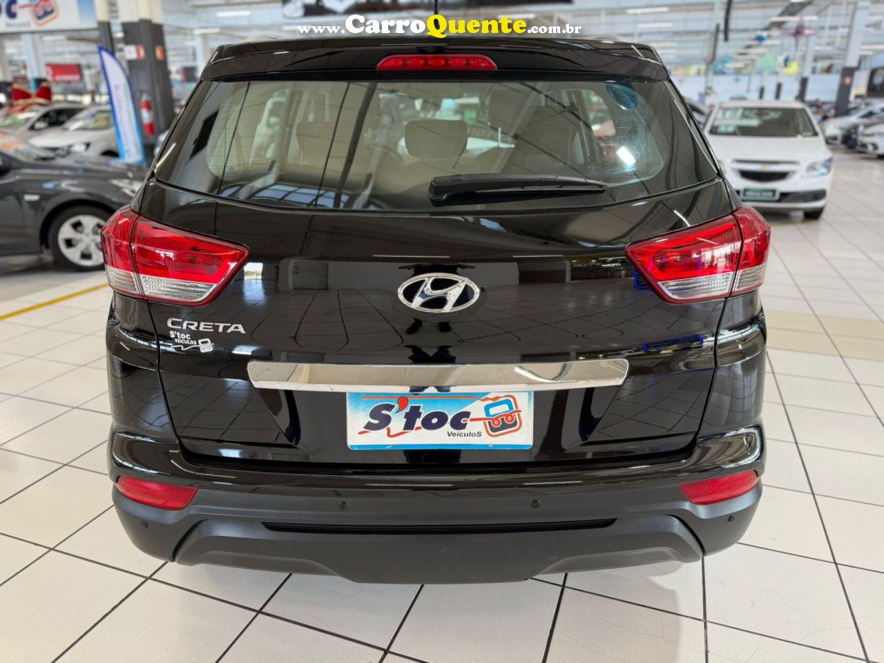 HYUNDAI   CRETA ACTION 1.6 16V FLEX AUT.   PRETO 2022 1.6 FLEX - Loja