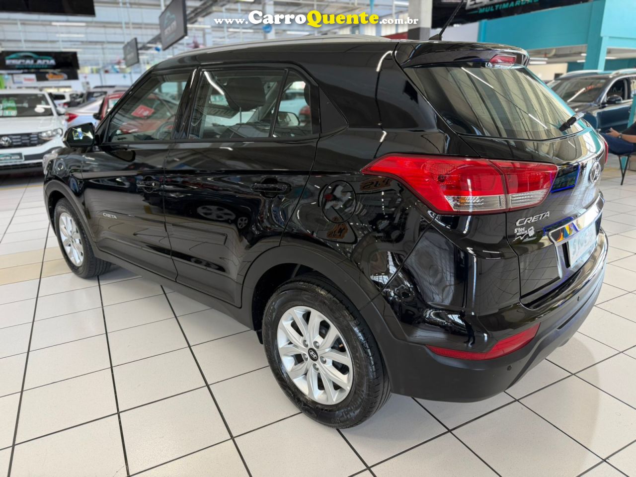 HYUNDAI   CRETA ACTION 1.6 16V FLEX AUT.   PRETO 2022 1.6 FLEX - Loja