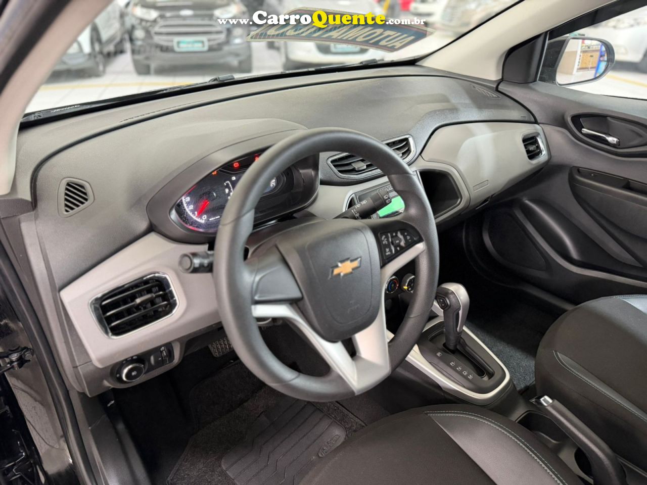 CHEVROLET   ONIX HATCH ADVANTAGE 1.4 8V FLEX 5P AUT.   PRETO 2019 1.4 FLEX - Loja