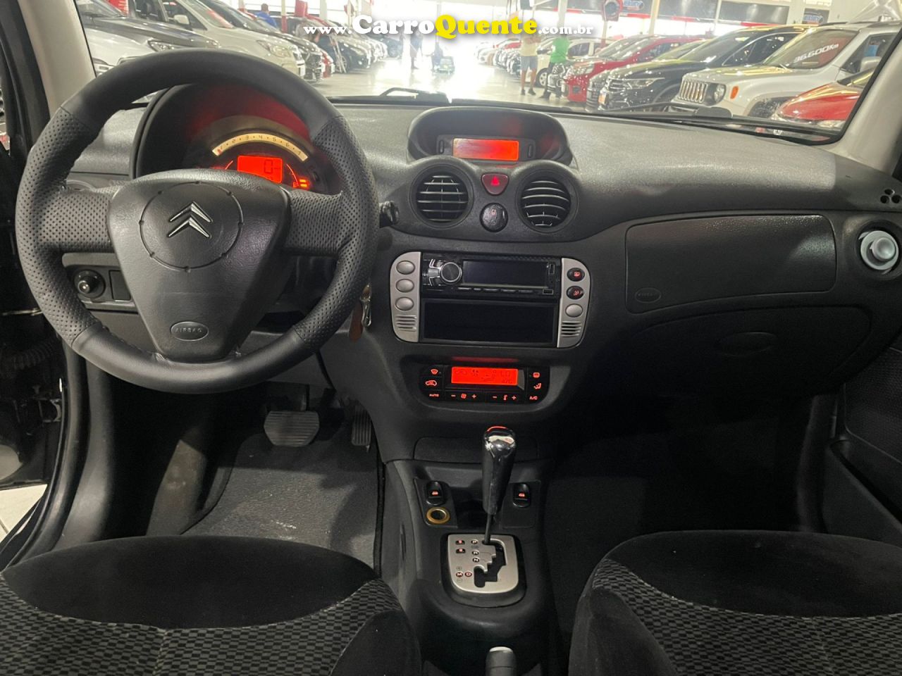 CITROËN   C3 EXCL.EXCL.SOLAR.SONORA 1.6 FLEX AUT   PRETO 2009 1.6 FLEX - Loja