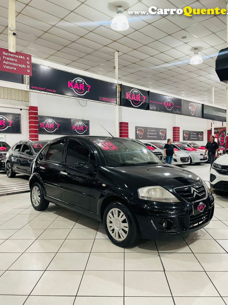 CITROËN   C3 EXCL.EXCL.SOLAR.SONORA 1.6 FLEX AUT   PRETO 2009 1.6 FLEX - Loja