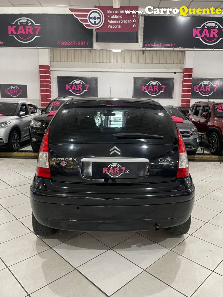 CITROËN   C3 EXCL.EXCL.SOLAR.SONORA 1.6 FLEX AUT   PRETO 2009 1.6 FLEX - Loja