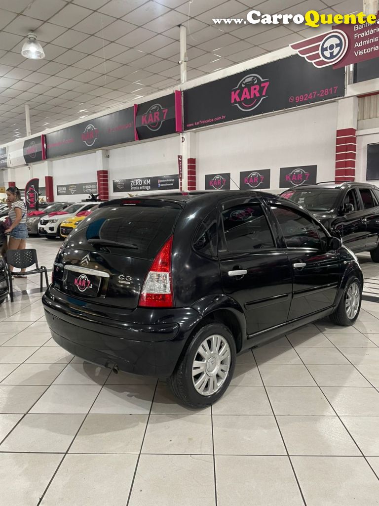 CITROËN   C3 EXCL.EXCL.SOLAR.SONORA 1.6 FLEX AUT   PRETO 2009 1.6 FLEX - Loja