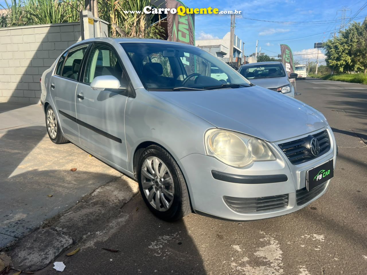 VOLKSWAGEN   POLO SEDAN I MOTION  1.6 TOTAL FLEX  4P   PRATA 2010 1.6 FLEX - Loja