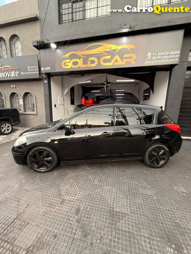 NISSAN   TIIDA S 1.81.8 FLEX 16V  MEC.   PRETO 2012 1.8 FLEX - Loja