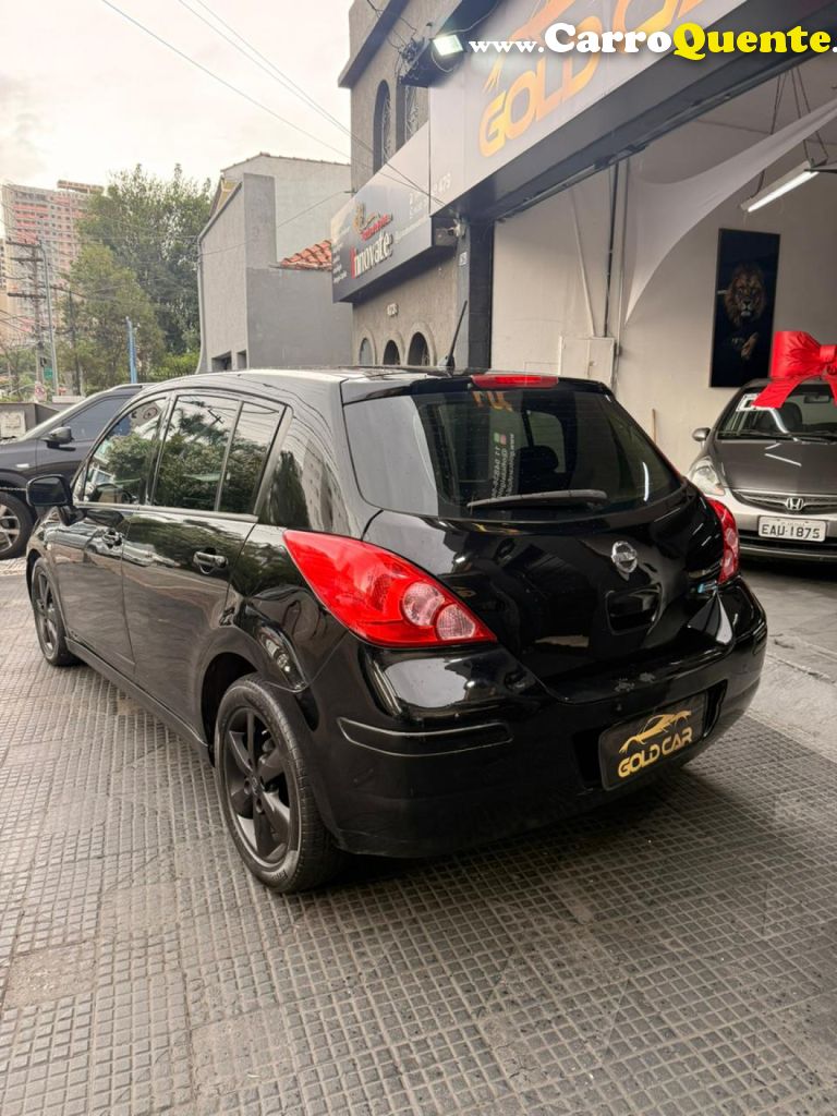 NISSAN   TIIDA S 1.81.8 FLEX 16V  MEC.   PRETO 2012 1.8 FLEX - Loja