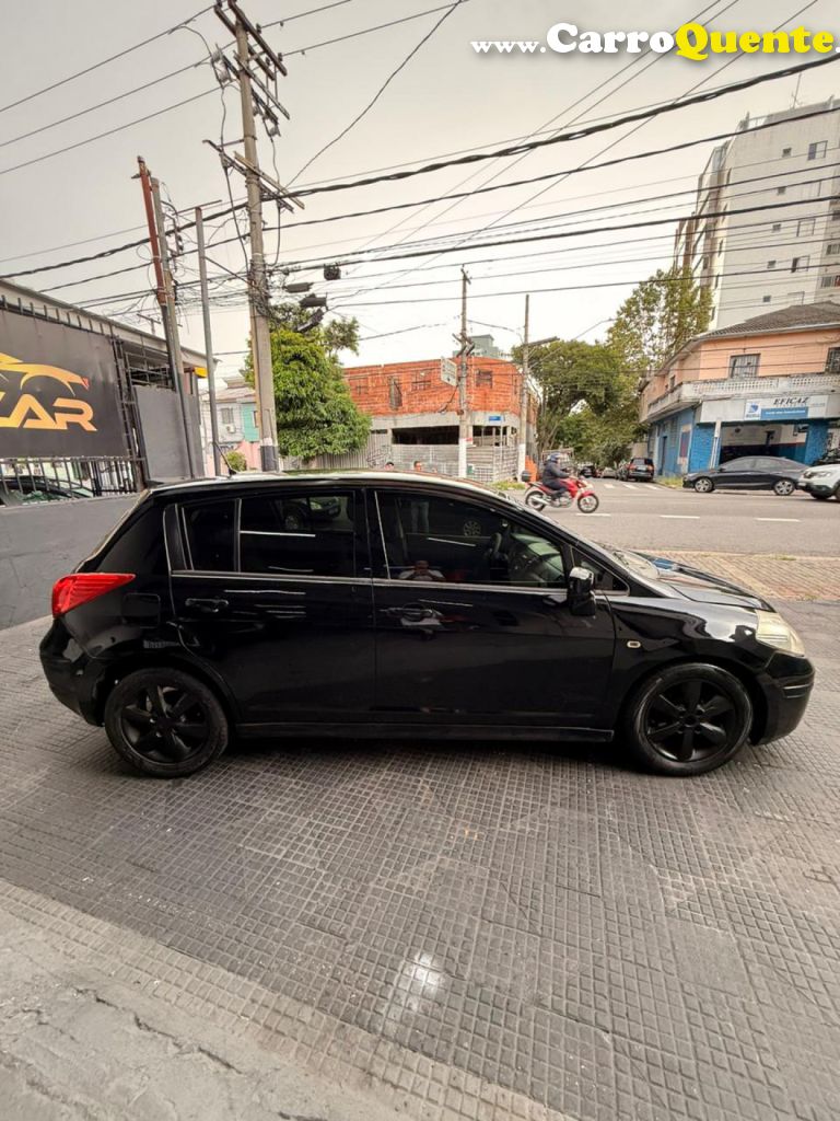 NISSAN   TIIDA S 1.81.8 FLEX 16V  MEC.   PRETO 2012 1.8 FLEX - Loja