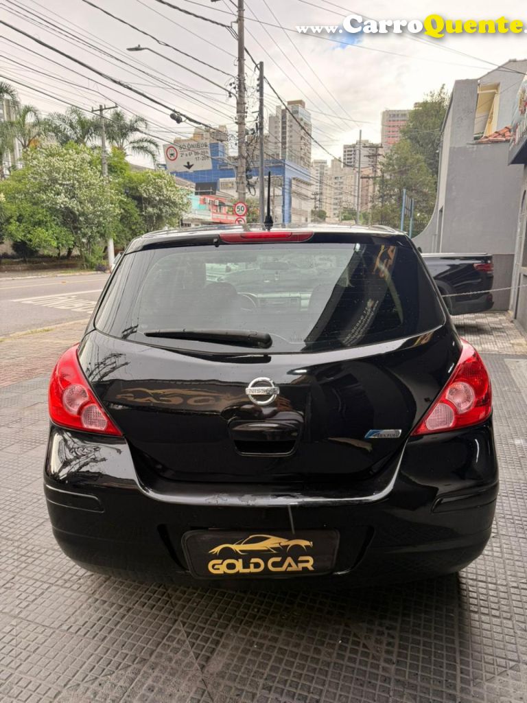 NISSAN   TIIDA S 1.81.8 FLEX 16V  MEC.   PRETO 2012 1.8 FLEX - Loja