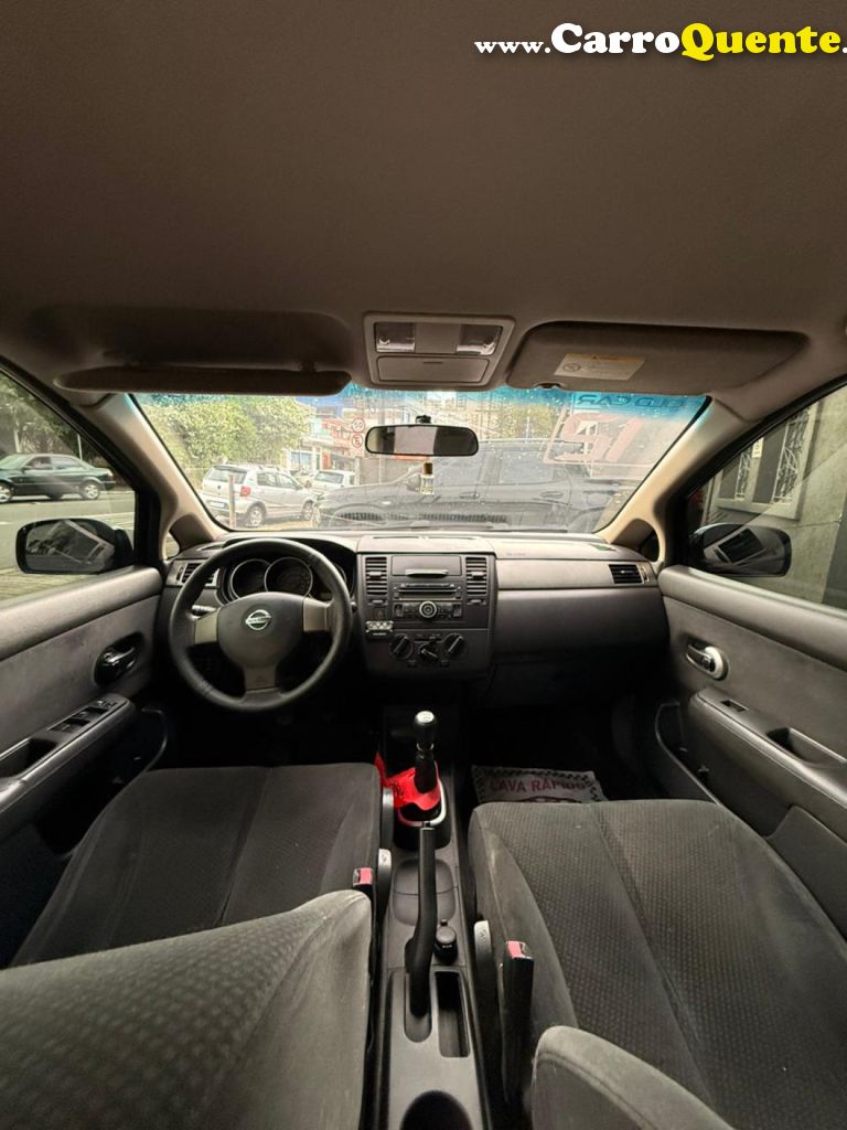 NISSAN   TIIDA S 1.81.8 FLEX 16V  MEC.   PRETO 2012 1.8 FLEX - Loja