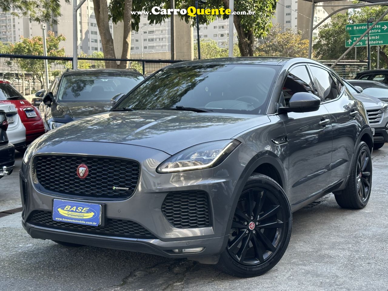 JAGUAR   JAGUAR E-PACE 2.0 16V P250 GASOLINA R-DYNAMIC S AWD AUTOMÁTICO   CINZA 2018 2.0 T GASOLINA - Loja