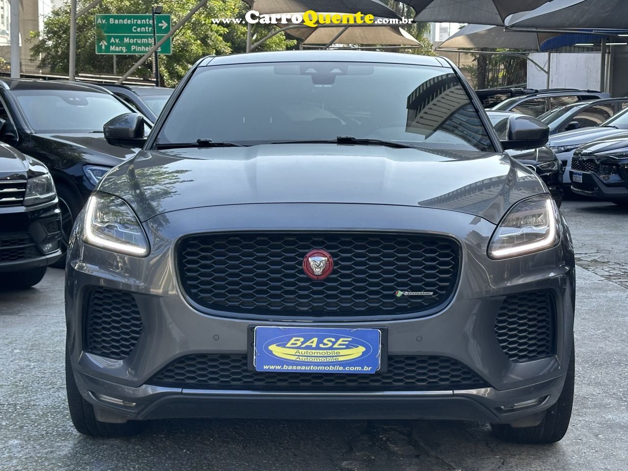 JAGUAR   JAGUAR E-PACE 2.0 16V P250 GASOLINA R-DYNAMIC S AWD AUTOMÁTICO   CINZA 2018 2.0 T GASOLINA - Loja