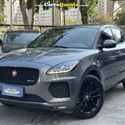 JAGUAR   JAGUAR E-PACE 2.0 16V P250 GASOLINA R-DYNAMIC S AWD AUTOMÁTICO   CINZA 2018 2.0 T GASOLINA