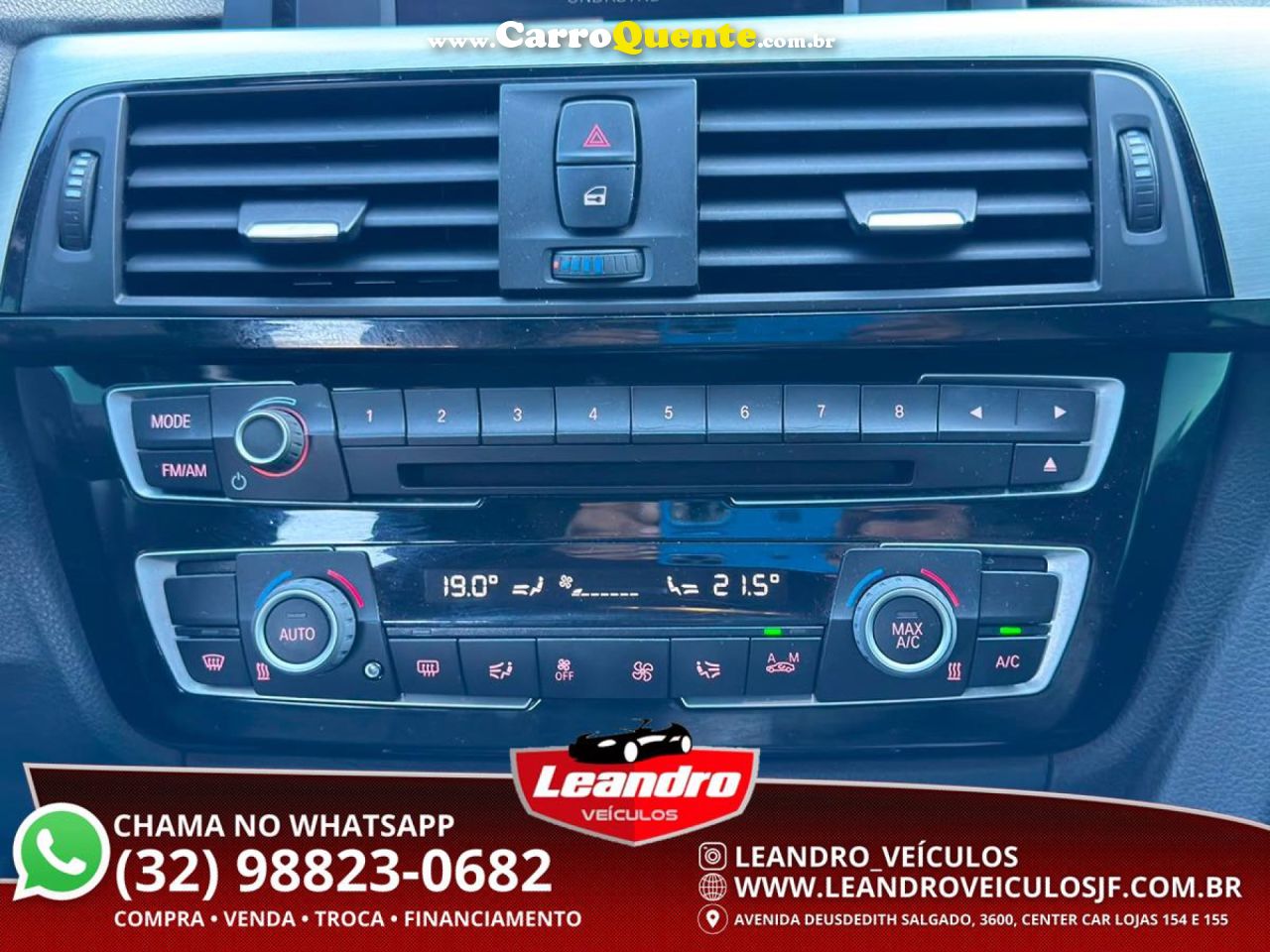 BMW   320IA 2.0 TURBOACTIVEFLEX 16VGP  4P   CINZA 2018 2.0 FLEX - Loja