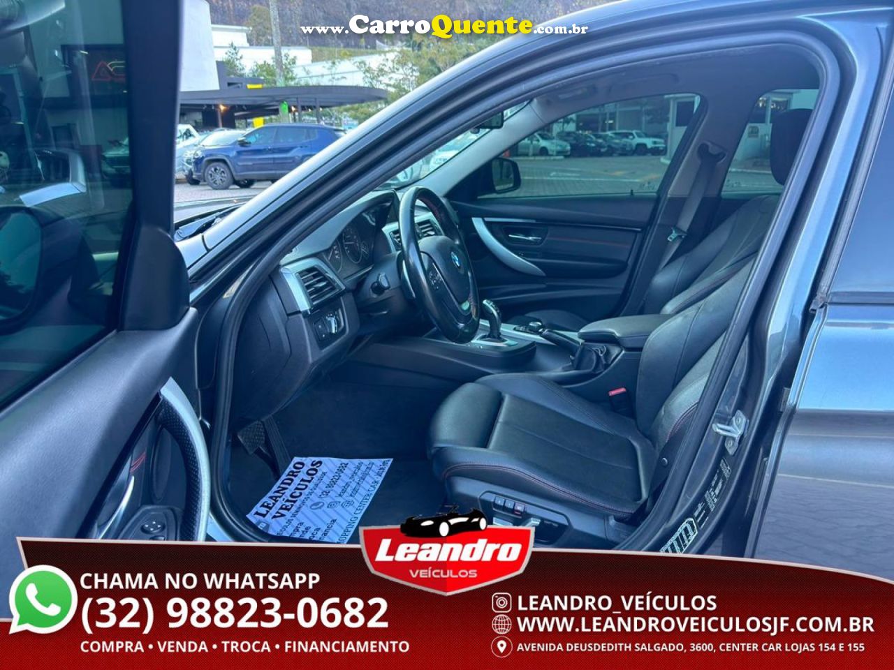 BMW   320IA 2.0 TURBOACTIVEFLEX 16VGP  4P   CINZA 2018 2.0 FLEX - Loja
