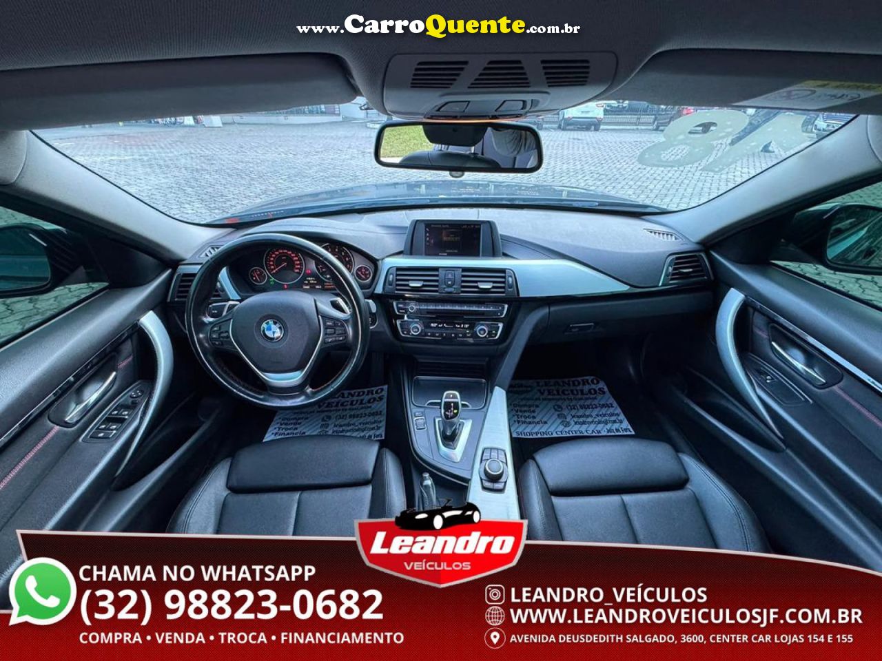 BMW   320IA 2.0 TURBOACTIVEFLEX 16VGP  4P   CINZA 2018 2.0 FLEX - Loja