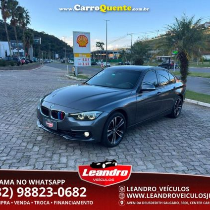 BMW   320IA 2.0 TURBOACTIVEFLEX 16VGP  4P   CINZA 2018 2.0 FLEX