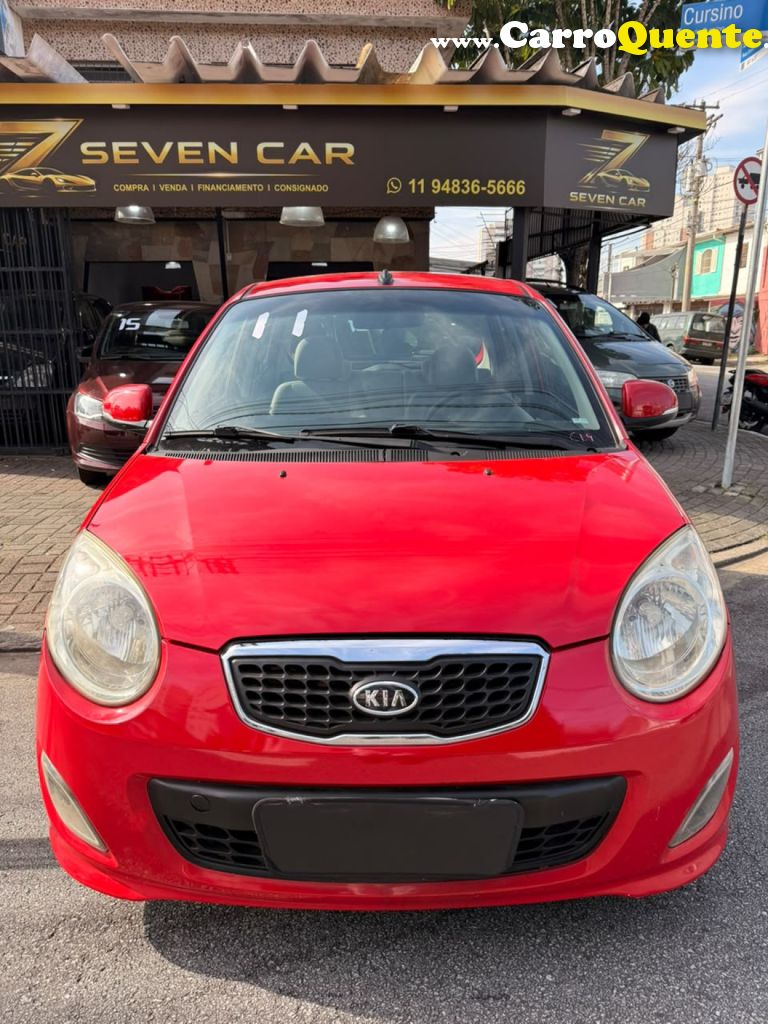 KIA   PICANTO EX 1.11.0 1.0 FLEX MEC.   VERMELHO 2011 1.0 FLEX - Loja