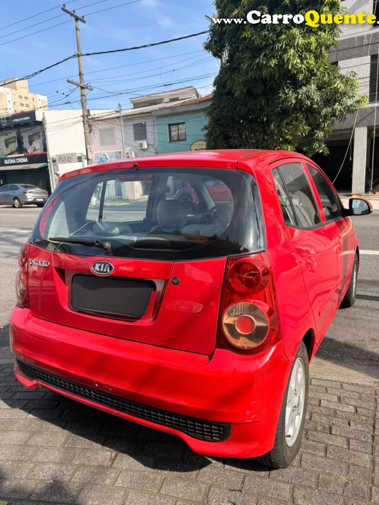 KIA   PICANTO EX 1.11.0 1.0 FLEX MEC.   VERMELHO 2011 1.0 FLEX - Loja