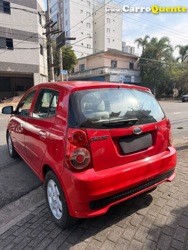 KIA   PICANTO EX 1.11.0 1.0 FLEX MEC.   VERMELHO 2011 1.0 FLEX - Loja