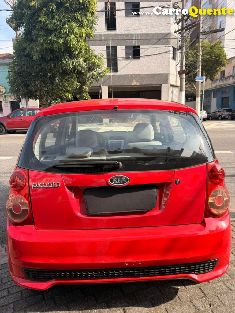 KIA   PICANTO EX 1.11.0 1.0 FLEX MEC.   VERMELHO 2011 1.0 FLEX - Loja