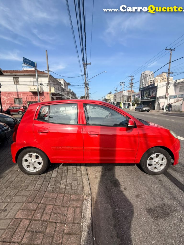 KIA   PICANTO EX 1.11.0 1.0 FLEX MEC.   VERMELHO 2011 1.0 FLEX - Loja