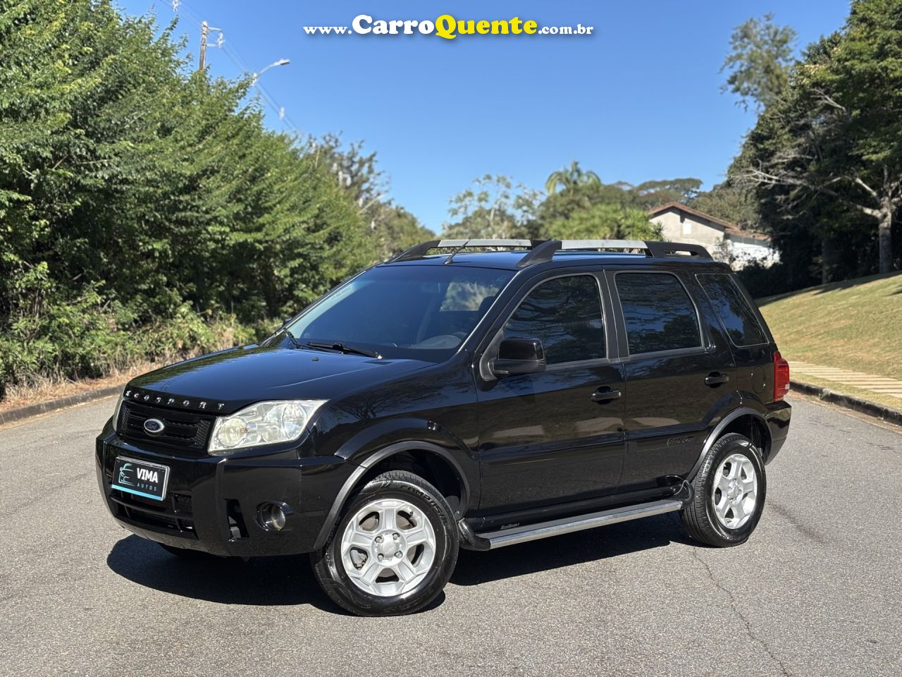 FORD   ECOSPORT XLT 2.0 2.0 FLEX 16V 5P AUT.   PRETO 2012 2.0 FLEX - Loja